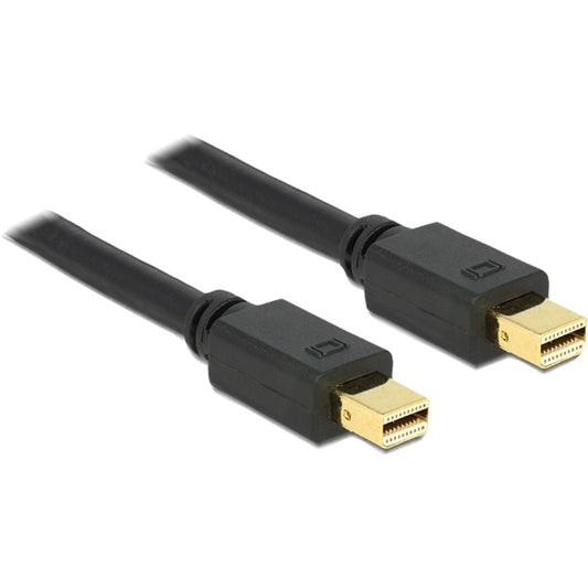DeLOCK Kabel mini-DisplayPort > mini-DisplayPort (schwarz, 1,5 Meter)