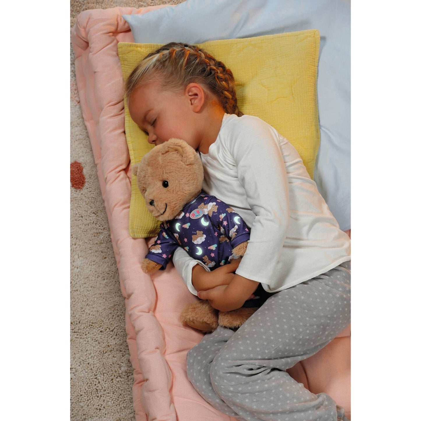 ZAPF Creation BABY born® Teddy Schlafanzug Glow in the Dark