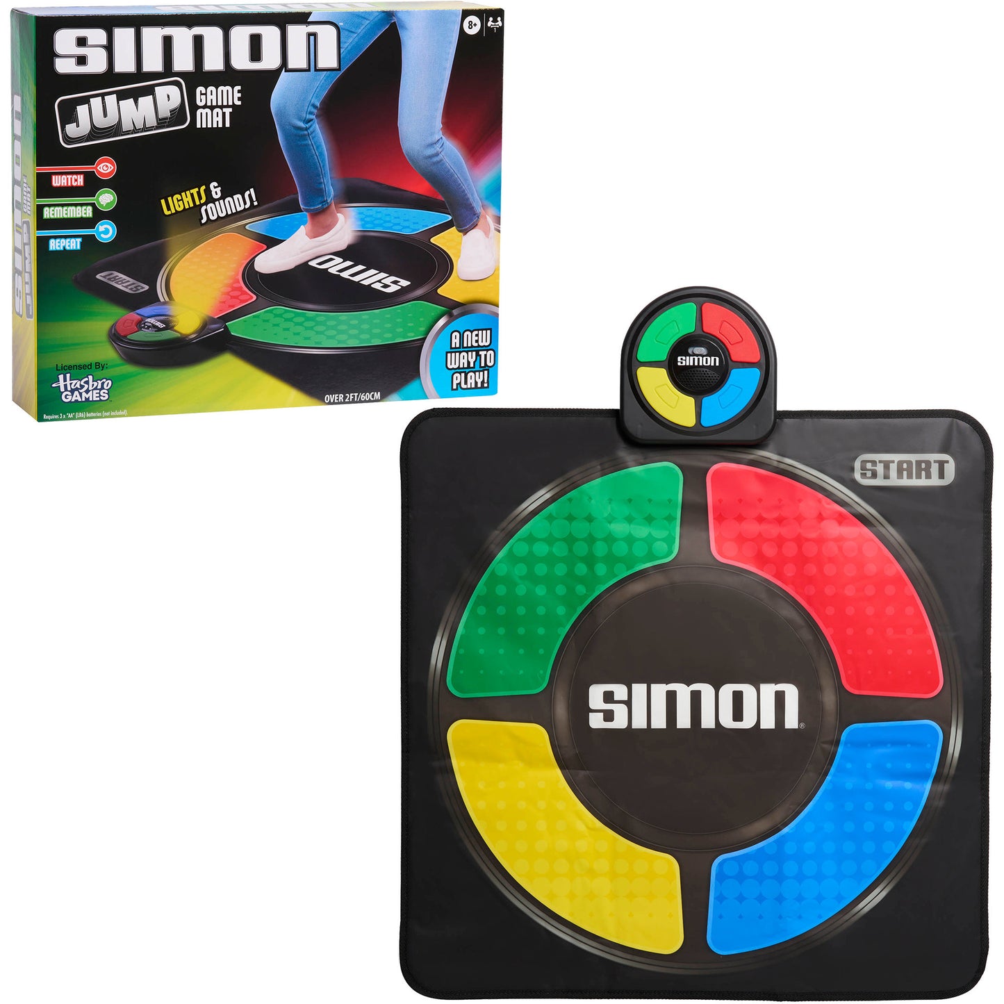 Hasbro Simon Jump Game Mat, Geschicklichkeitsspiel