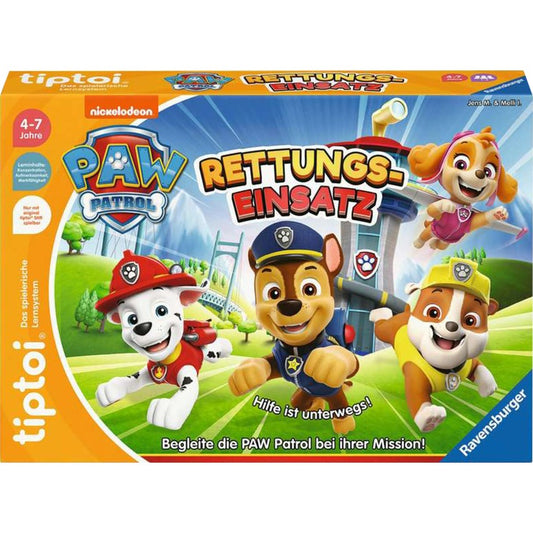 Ravensburger tiptoi Paw Patrol Rettungseinsatz, Brettspiel