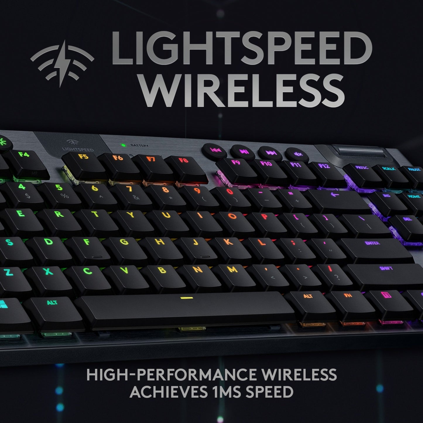 Logitech G915 TKL (schwarz, DE-Layout, GL Tactile, LIGHTSPEED)