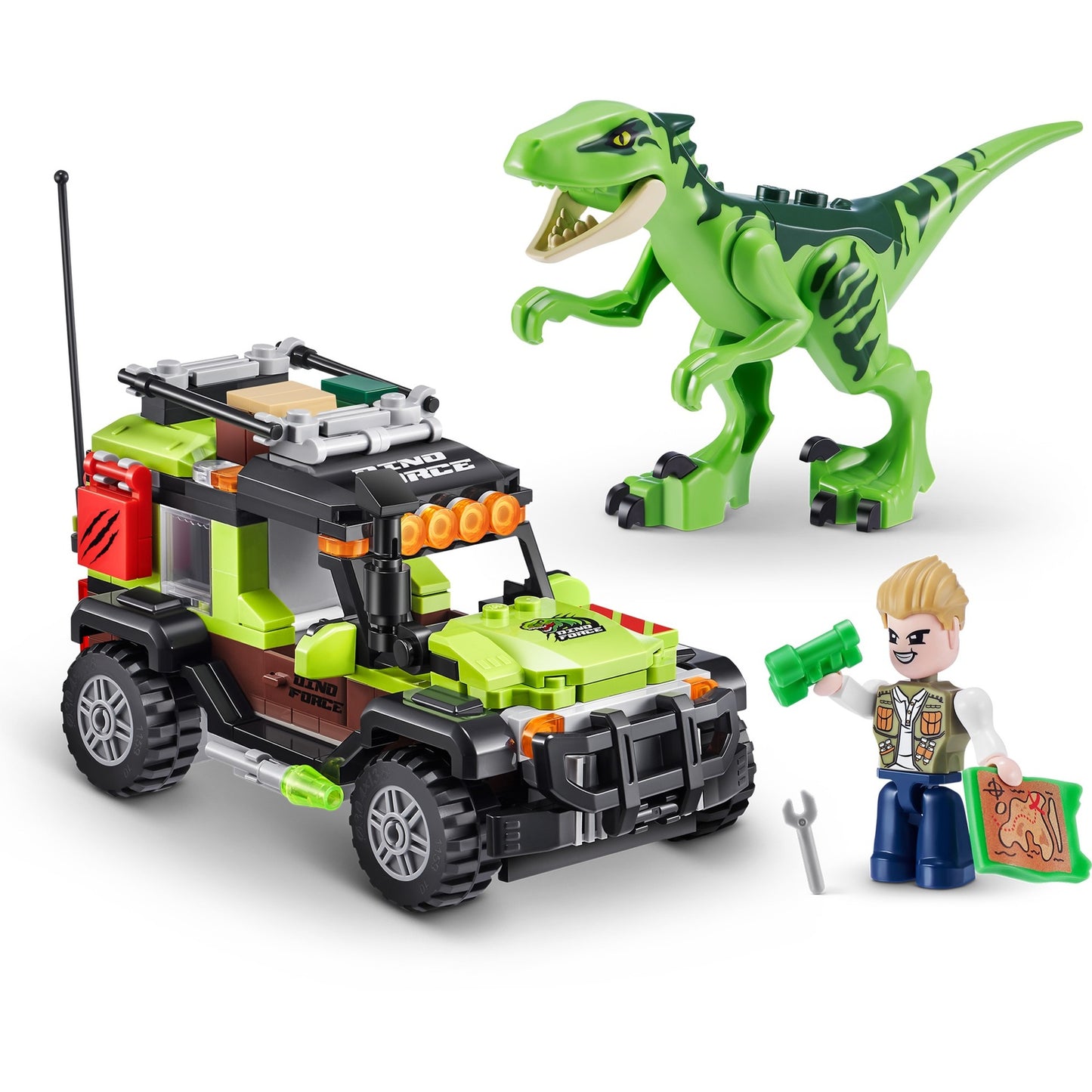 MAX  - Dino Adventure Raptor Force, Konstruktionsspielzeug