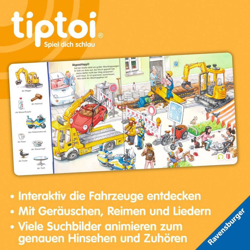 Ravensburger tiptoi Suchen und Entdecken: Fahrzeuge