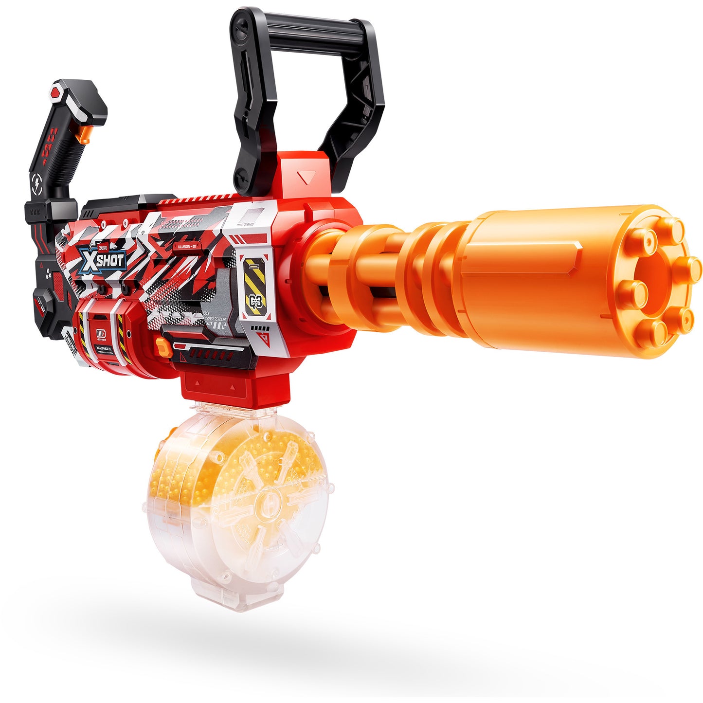 XSHOT Hyper Gel Gattlin Blaster, Gel-Blaster