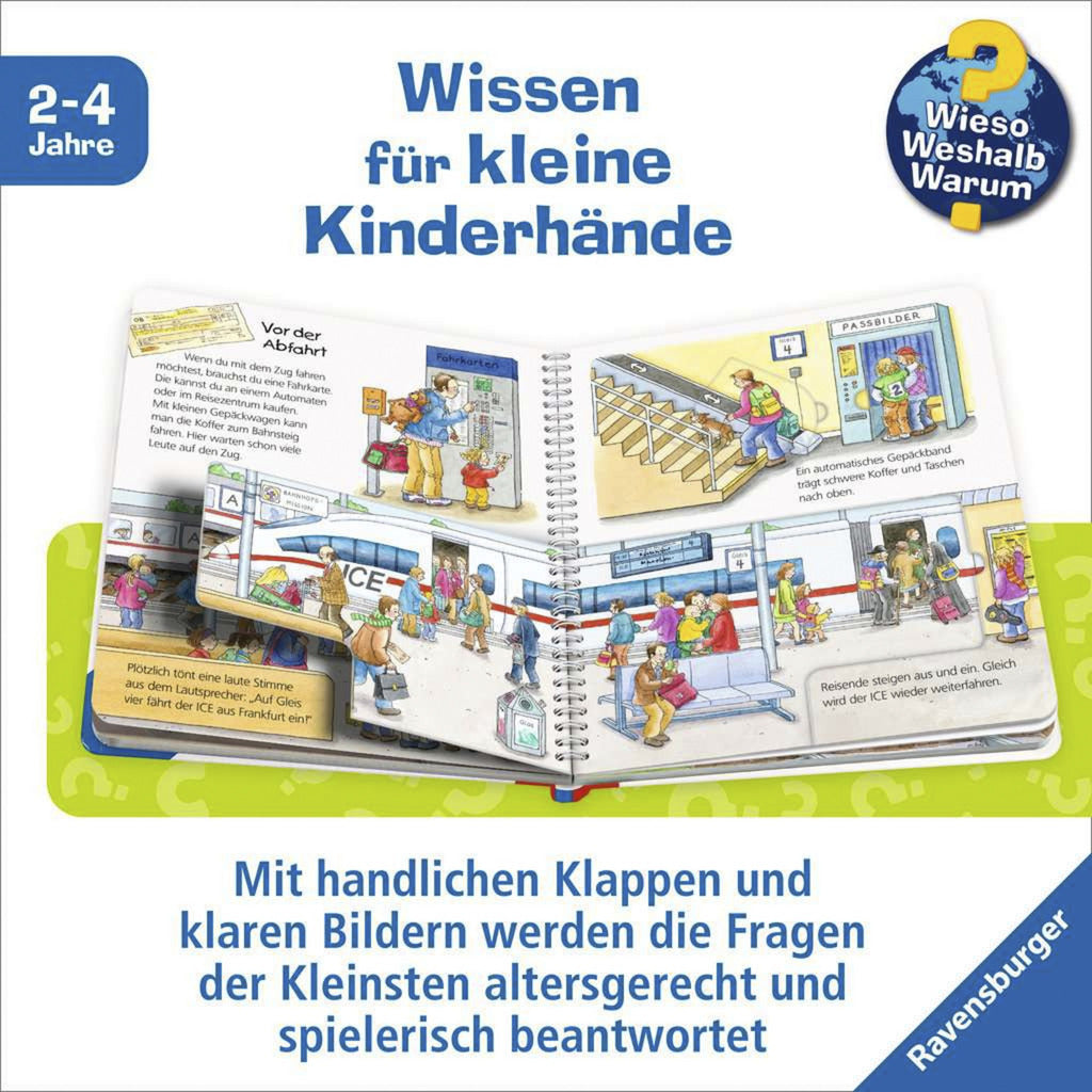 Wieso? Weshalb? Warum? junior Band 9 - Die Eisenbahn, Lernbuch