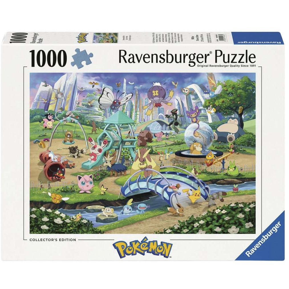 Puzzle Pokémon - Eevee and Park