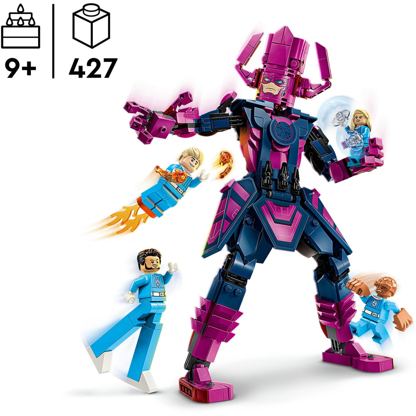 76316 Marvel Super Heroes Fantastic Four vs. Galactus Baufigur, Konstruktionsspielzeug