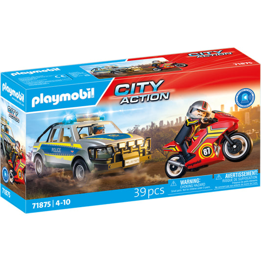 71875 City Action Verfolgungsjagd mit Polizei Pick-Up, Konstruktionsspielzeug