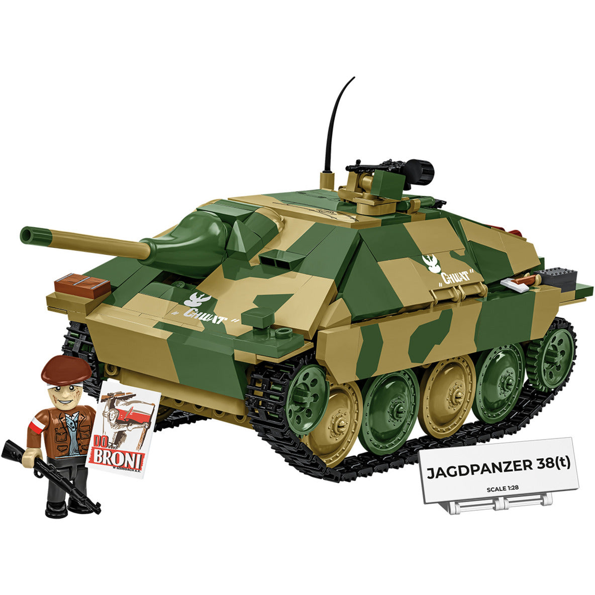 Jagdpanzer 38(t) Chwat (Brave), Konstruktionsspielzeug