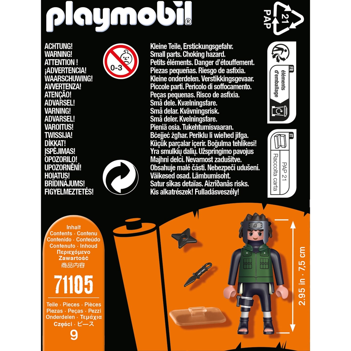 PLAYMOBIL 71105 Naruto Shippuden - Yamato, Konstruktionsspielzeug