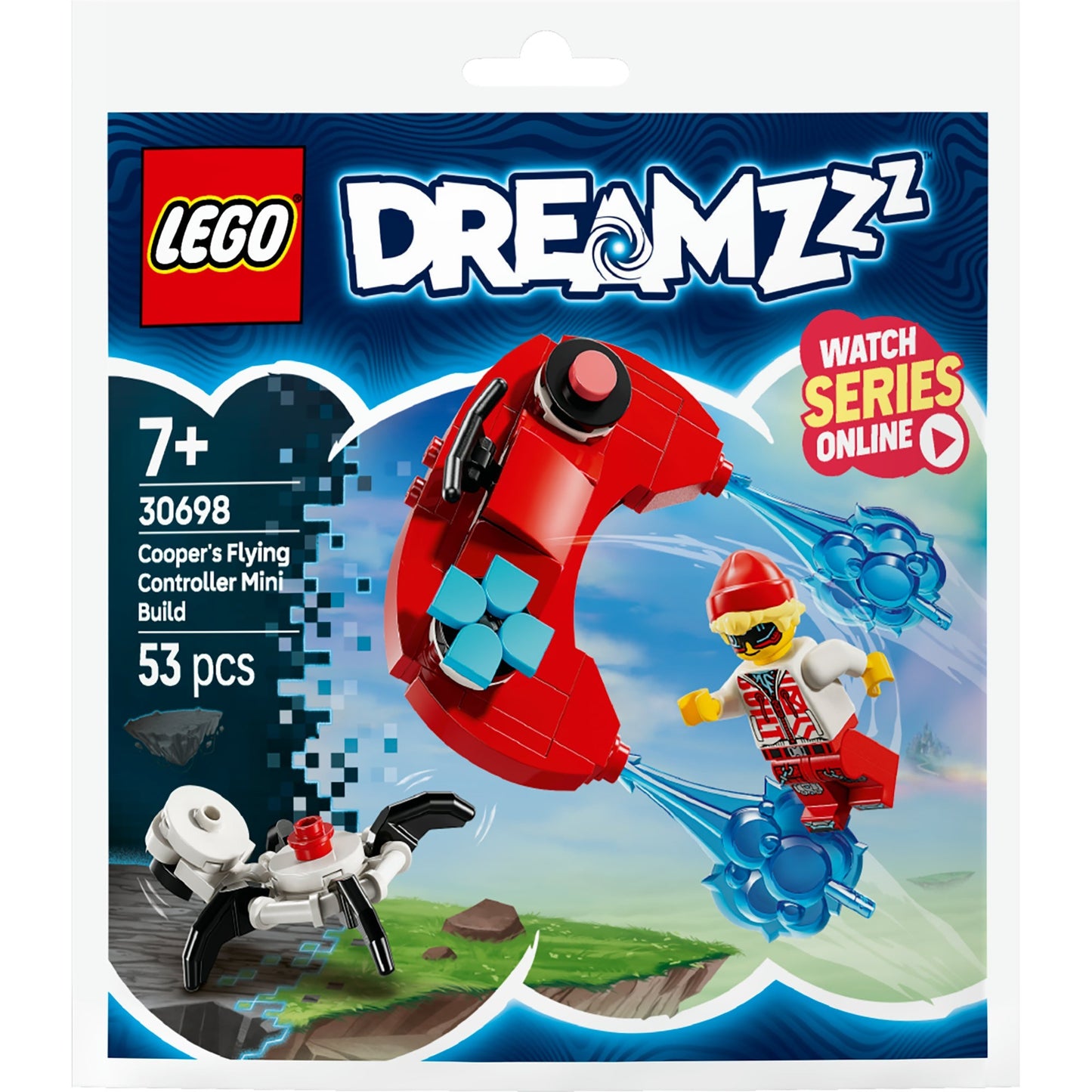 30698 DREAMZzz Mini-Modell von Coopers fliegendem Controller, Konstruktionsspielzeug