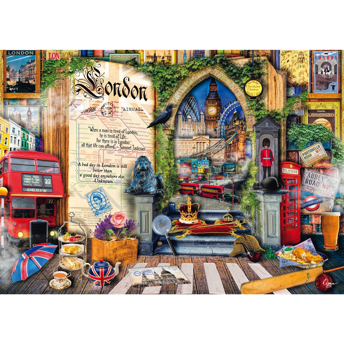 Aimee Stewart: Erinnerungen an London, Puzzle