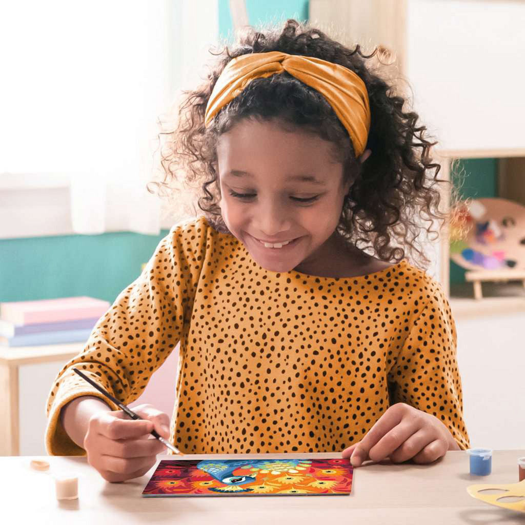 CreArt - Stolzer Pfau, Malen