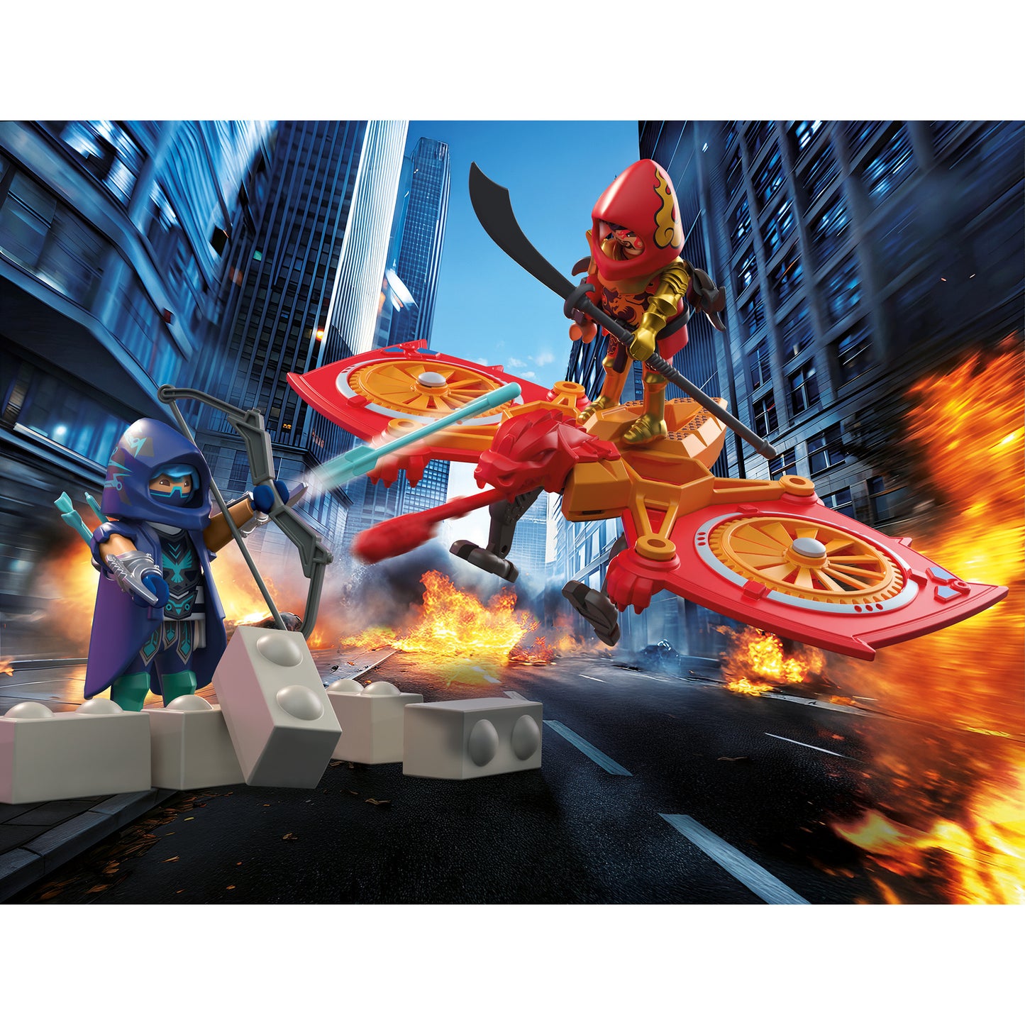 71833 Heroes: Helden-Drohne gegen bösen Ninja, Konstruktionsspielzeug