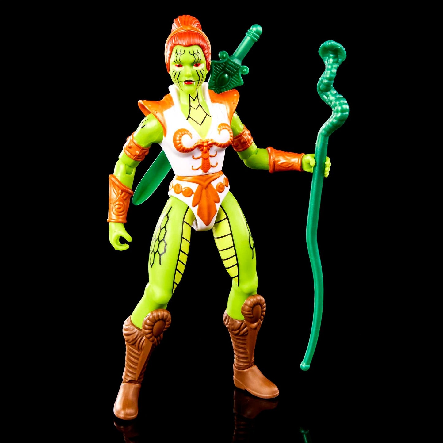 Mattel Masters of the Universe Origins Actionfigur Snake Teela (14 cm)