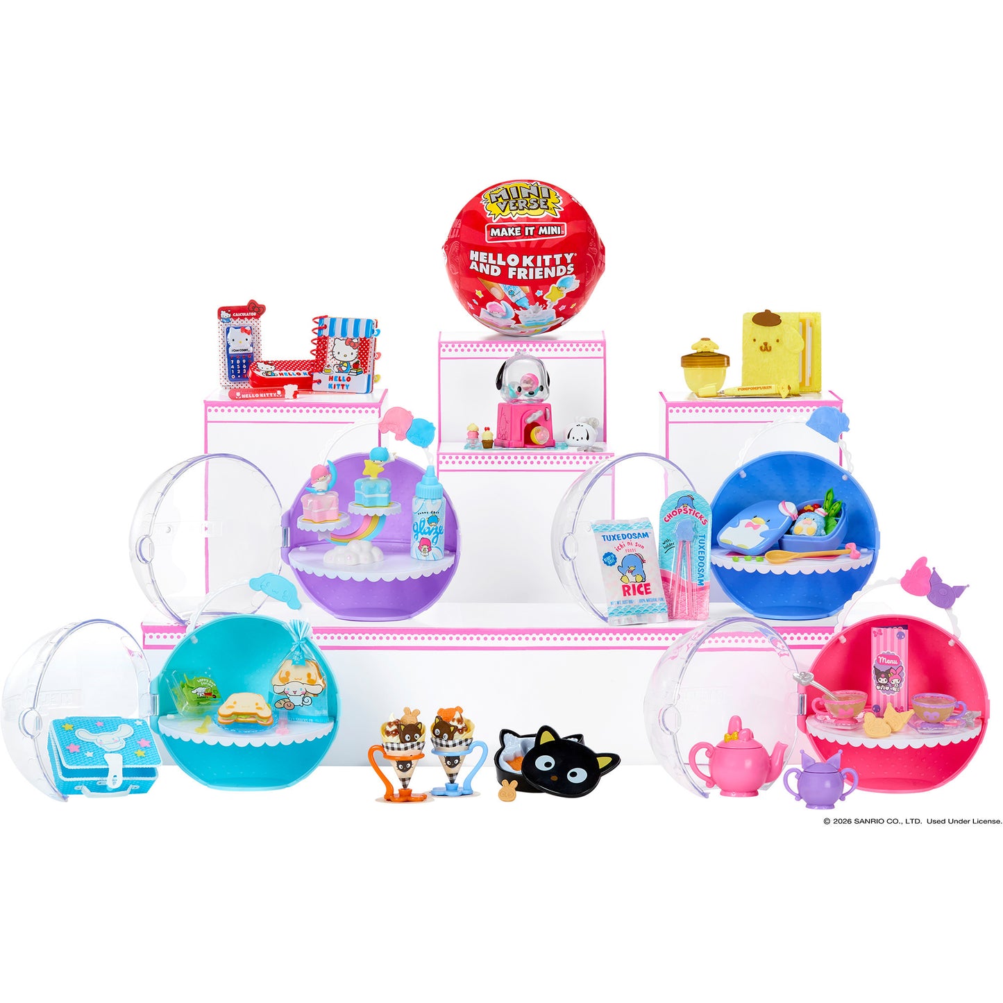 MGA's Miniverse - Make It Mini SANRIO Hello Kitty Serie 4, Basteln