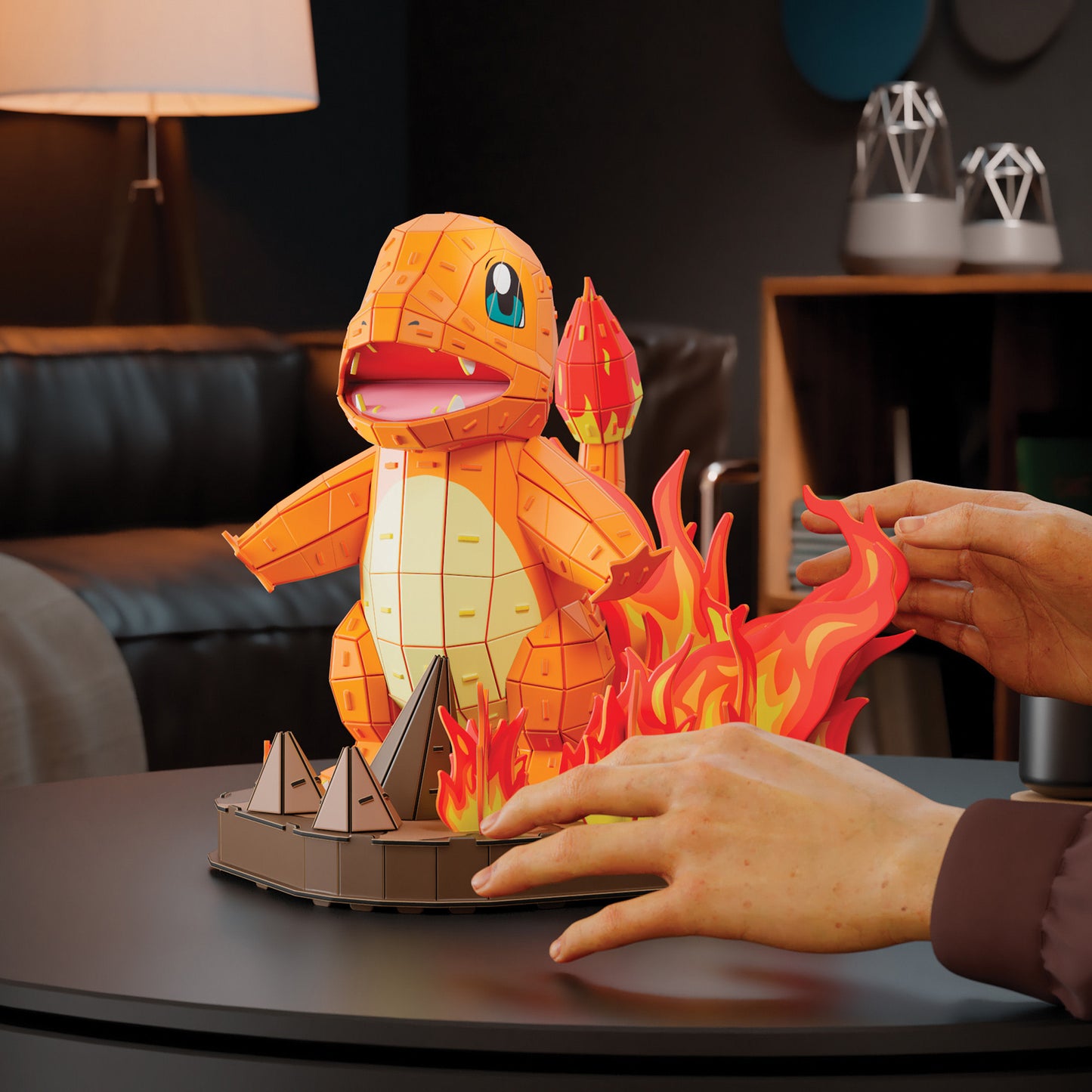 4D Build - Pokémon Glumanda, Modellbau