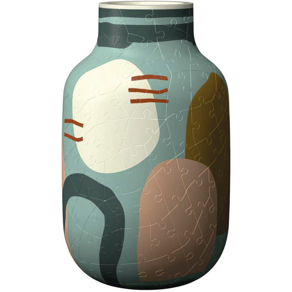 3D Puzzle Vase Organic Sage