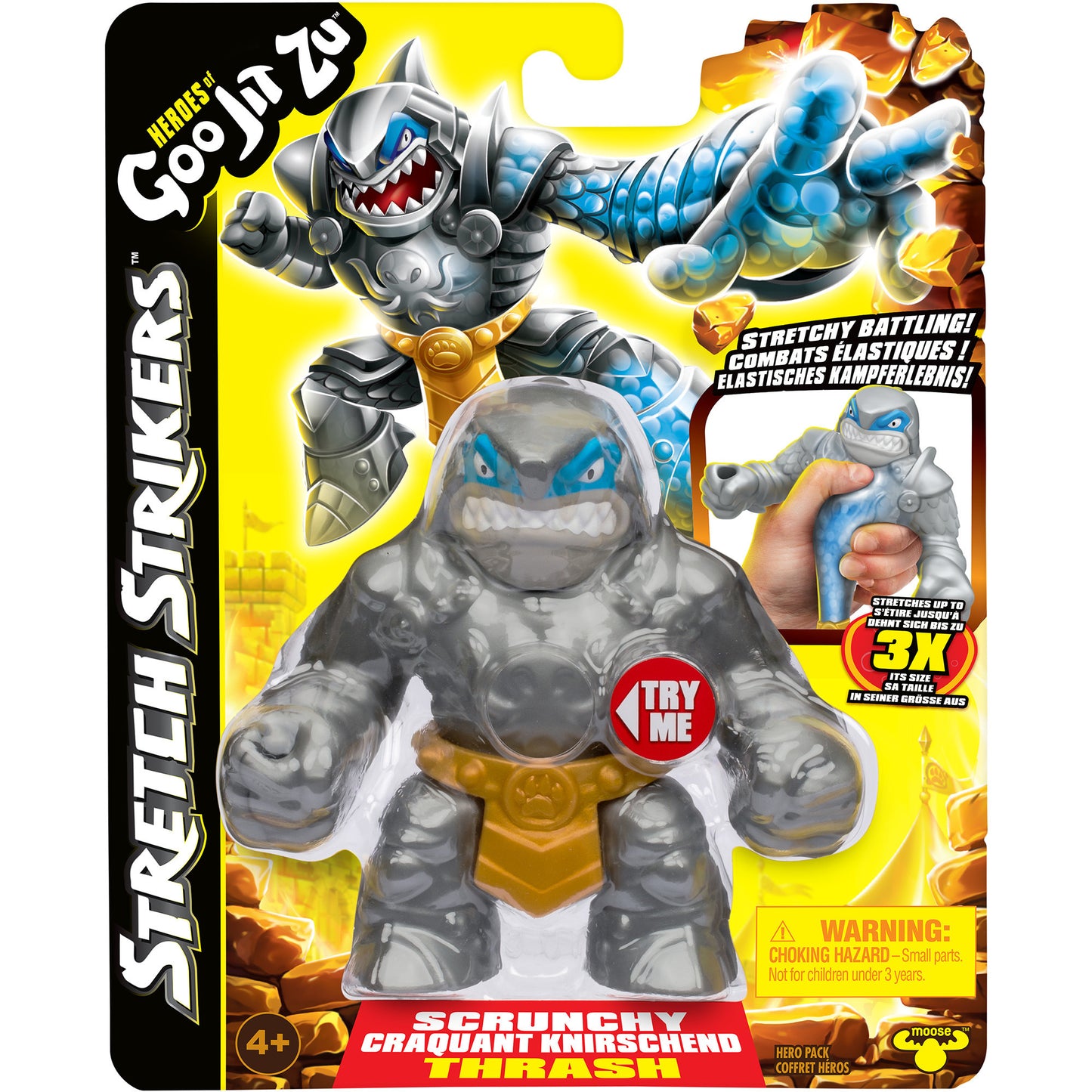 Heroes of Goo Jit Zu - Stretch Strikers S11 Heldenpack Thrash, Spielfigur