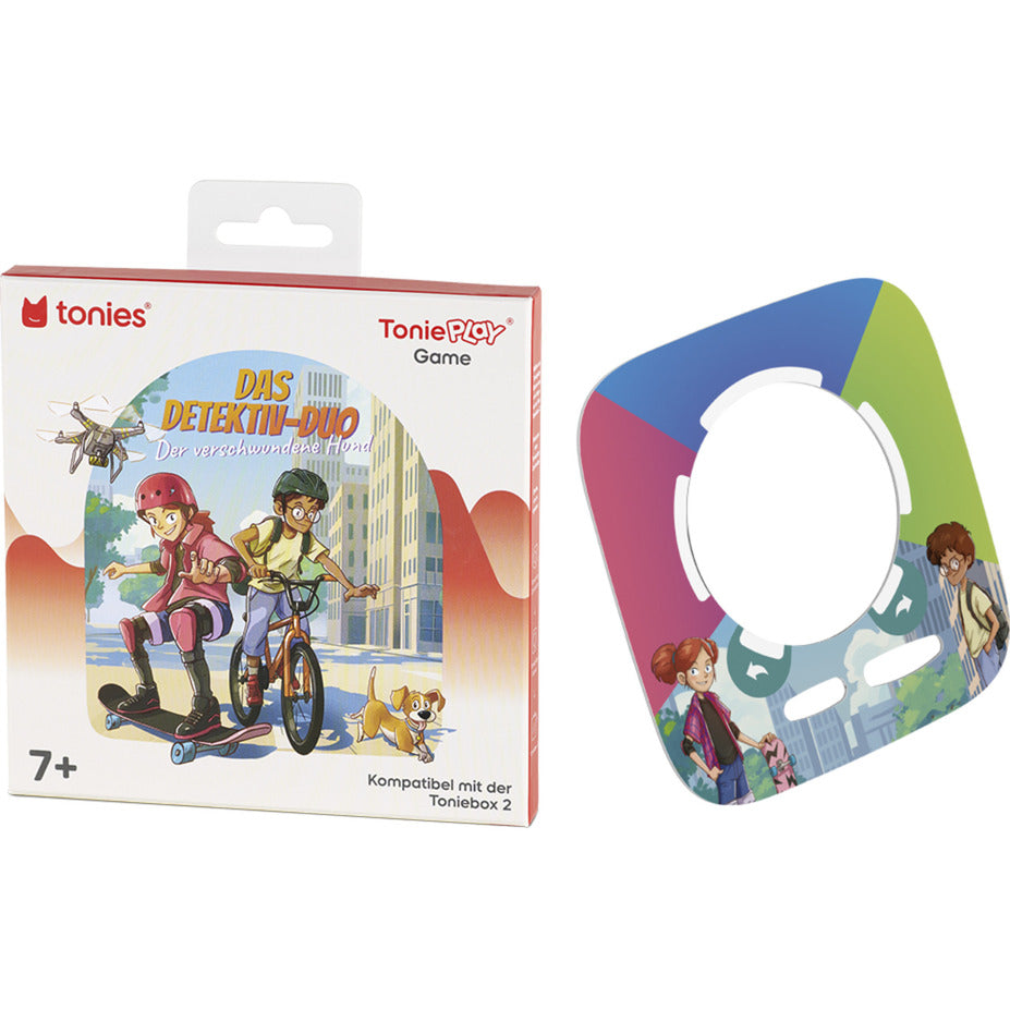 Tonieplay Game S - Das Detektiv Duo: Der verschwundene Hund, Geschicklichkeitsspiel
