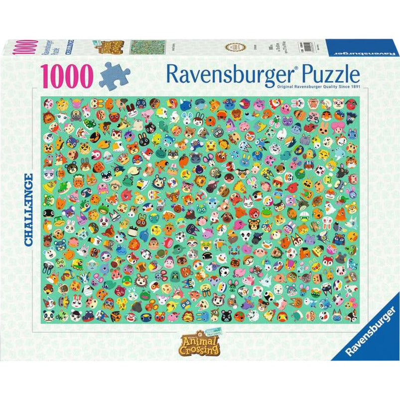 Ravensburger Puzzle Challenge Animal Crossing (1000 Teile)