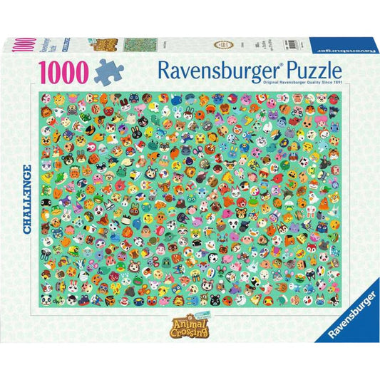 Ravensburger Puzzle Challenge Animal Crossing (1000 Teile)