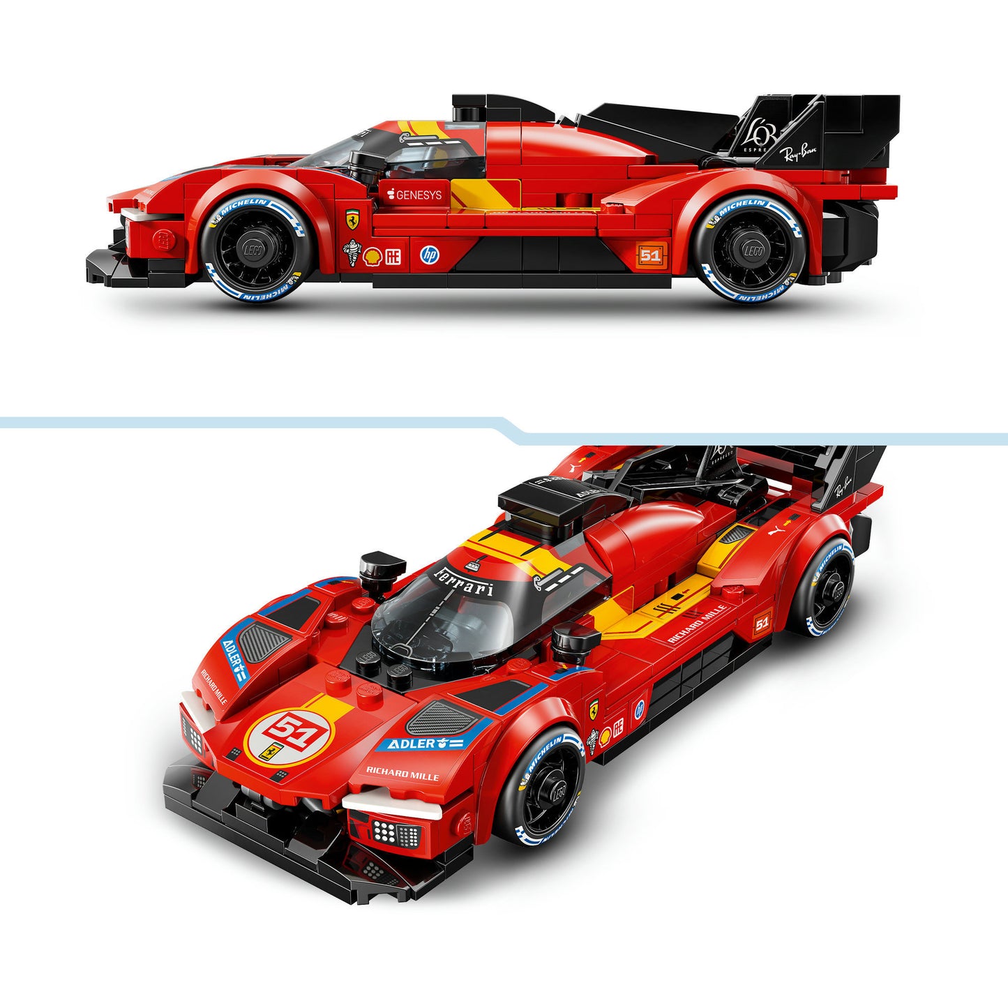 77261 Speed Champions Ferrari 499P, Konstruktionsspielzeug