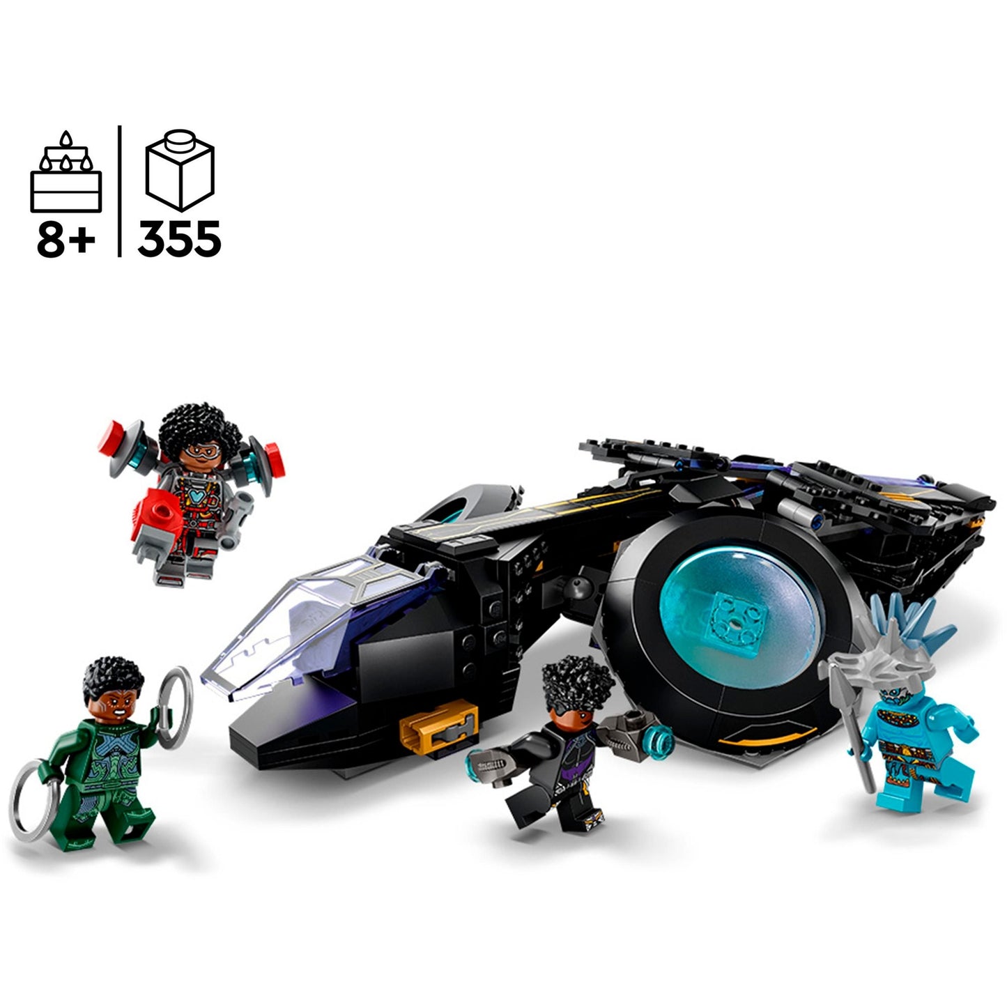 LEGO 76211 Marvel Super Heroes Shuris Sonnenvogel, Konstruktionsspielzeug