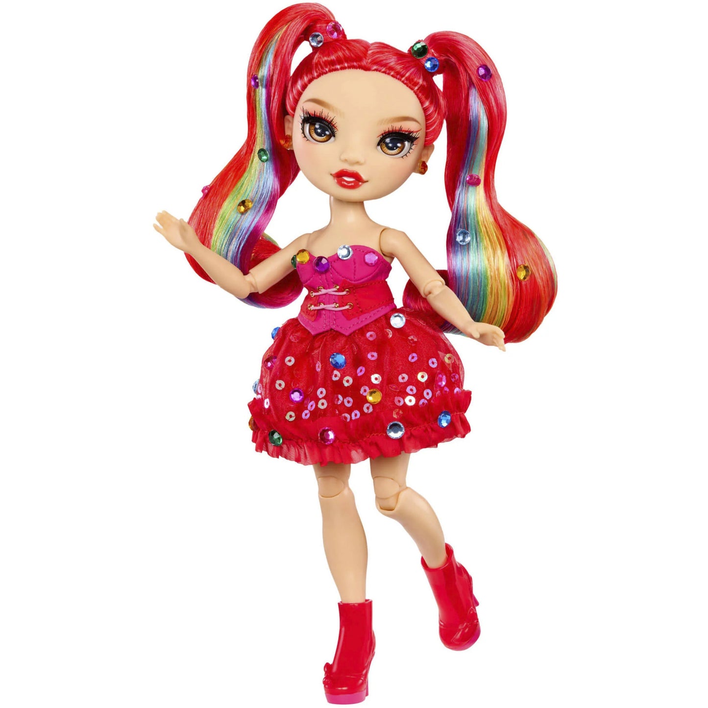Rainbow High Be Dazzling Fashion Dolls - Vivienne Rouge, Puppe