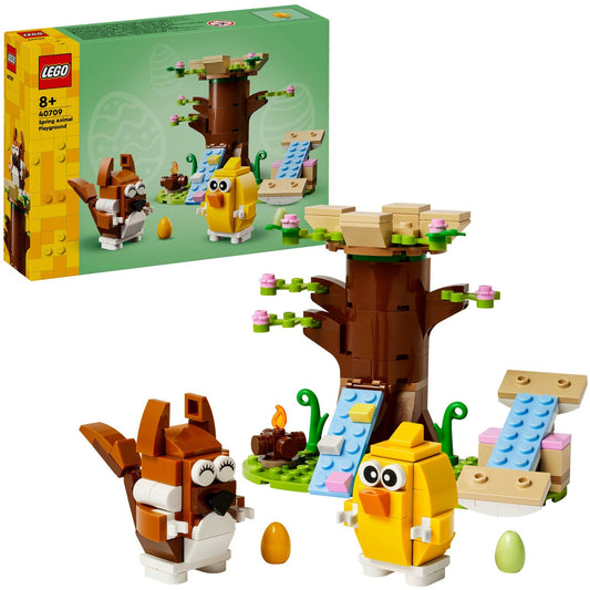 40709 Frühlingstierspielplatz, Konstruktionsspielzeug