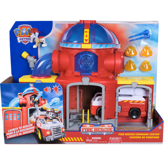 Paw Patrol Fire Rescue - Feuerwehr-Station Spielset , Spielgebäude
