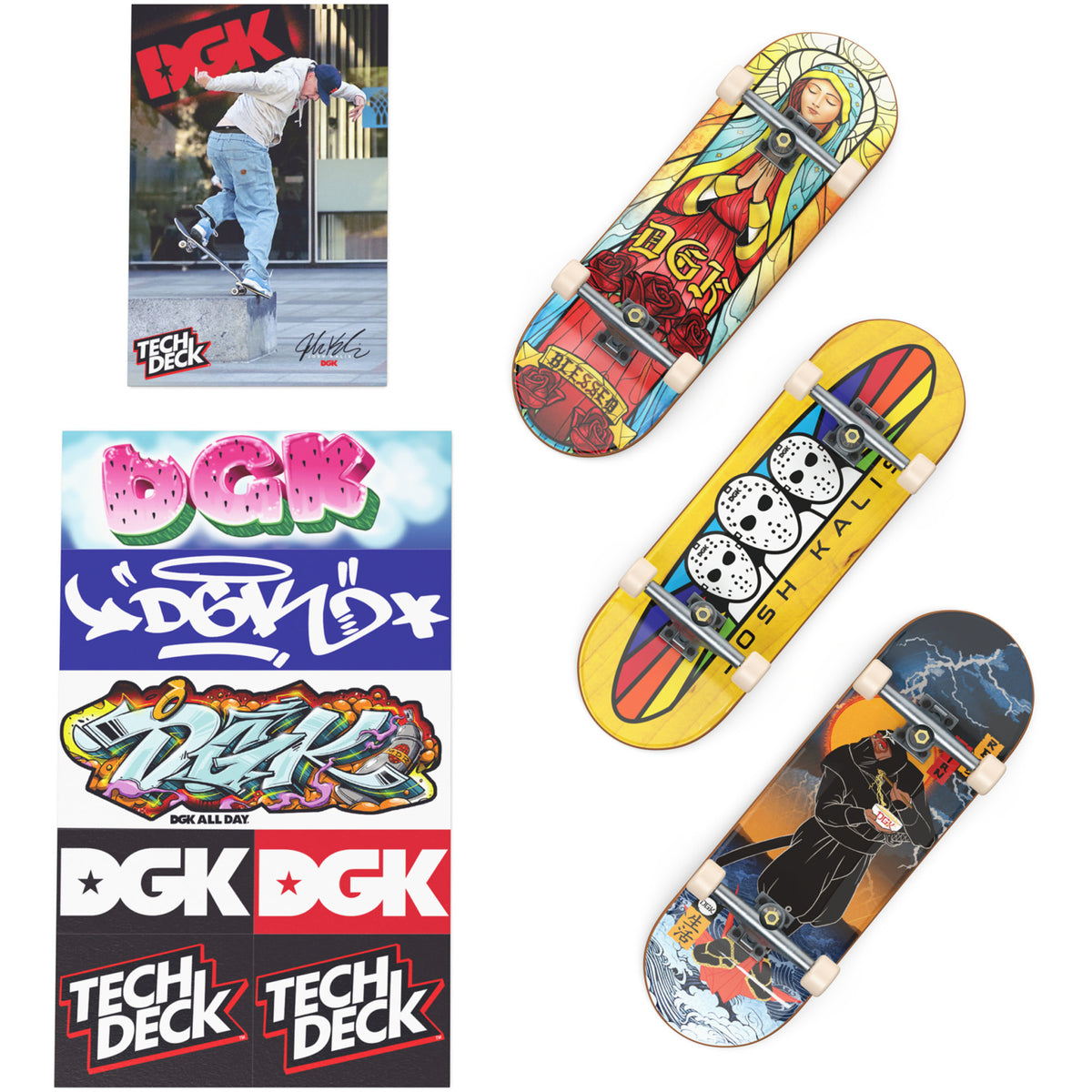 Tech Deck - Fingerboard 6er-Display, Spielfahrzeug