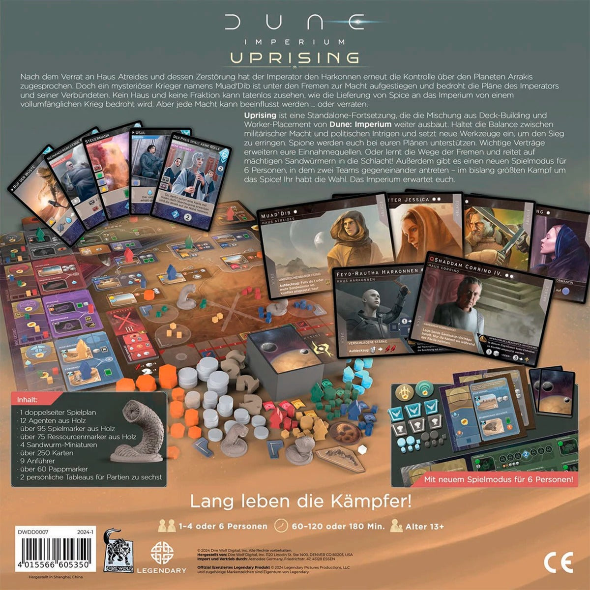 Asmodee Dune: Imperium - Uprising, Brettspiel