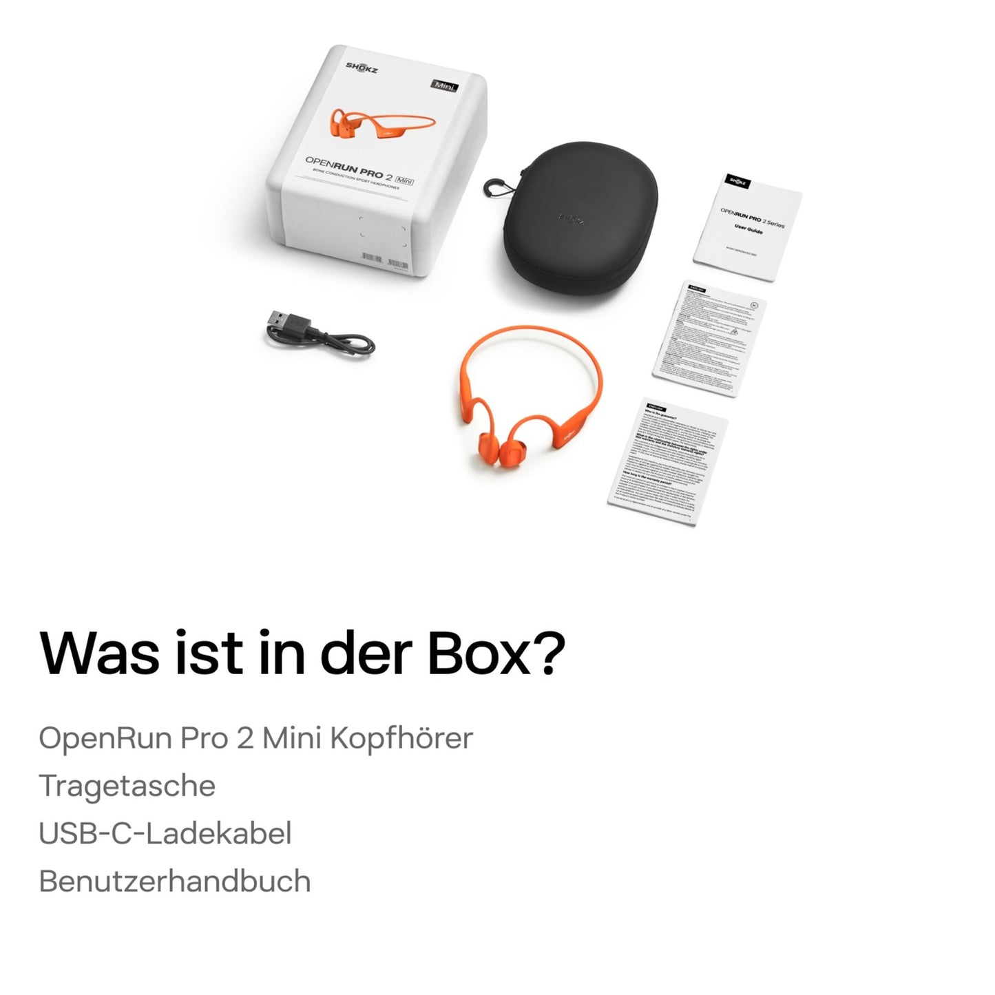 OpenRun Pro 2 Mini, Headset