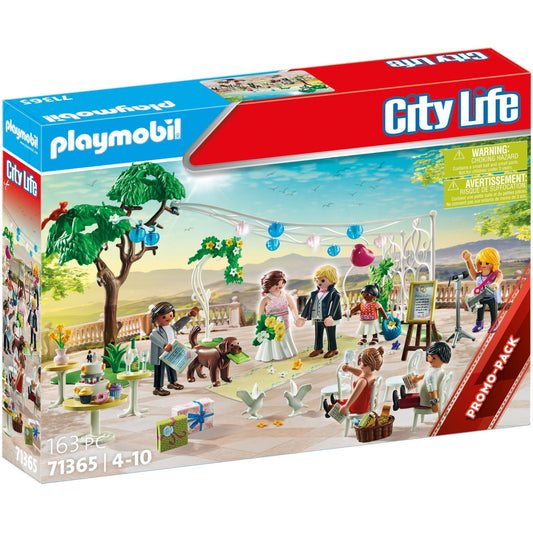 PLAYMOBIL 71365 City Life Hochzeitsfeier, Konstruktionsspielzeug