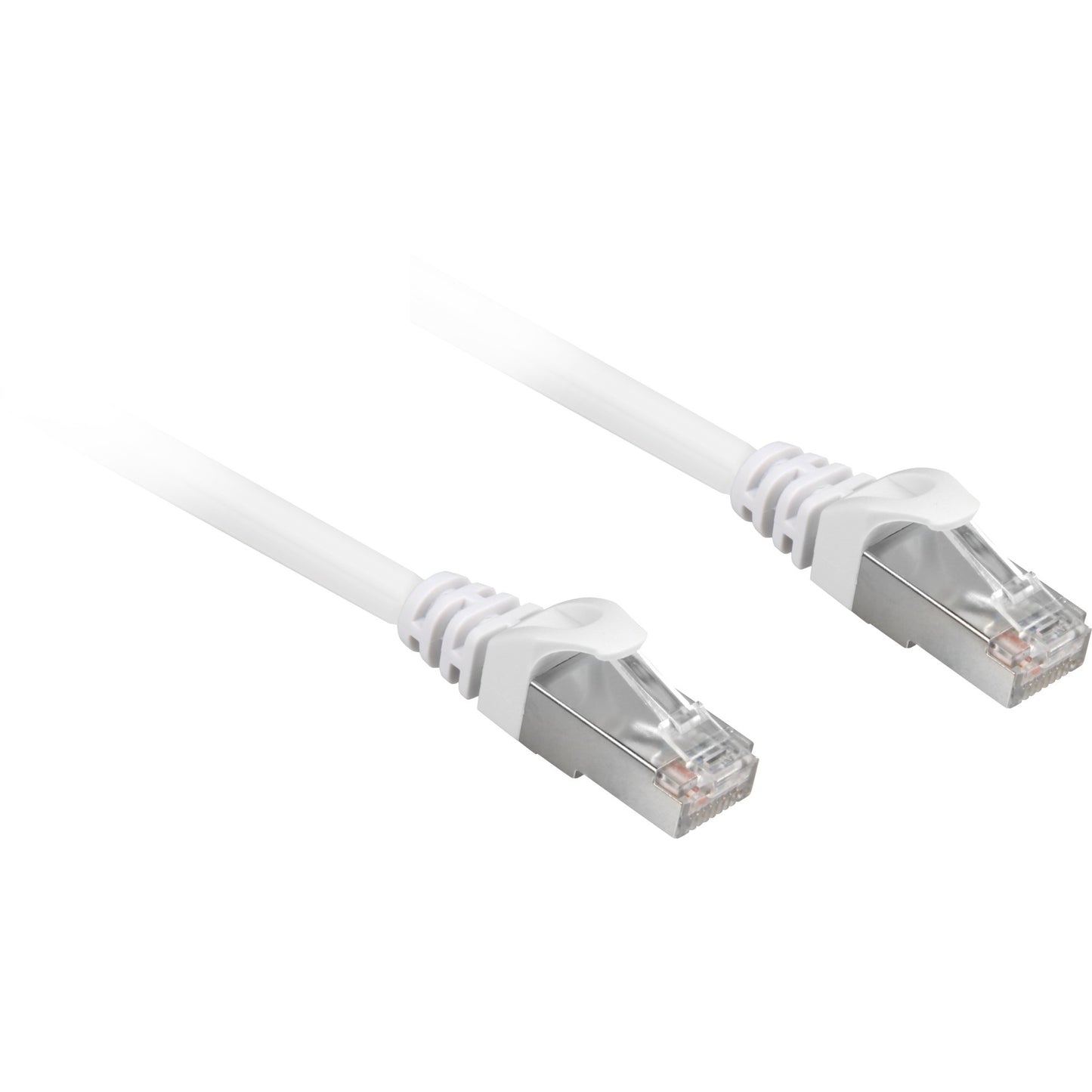 Sharkoon Patchkabel RJ45 Cat.6a SFTP (weiss, 5 Meter, LSOH (Halogenfrei))