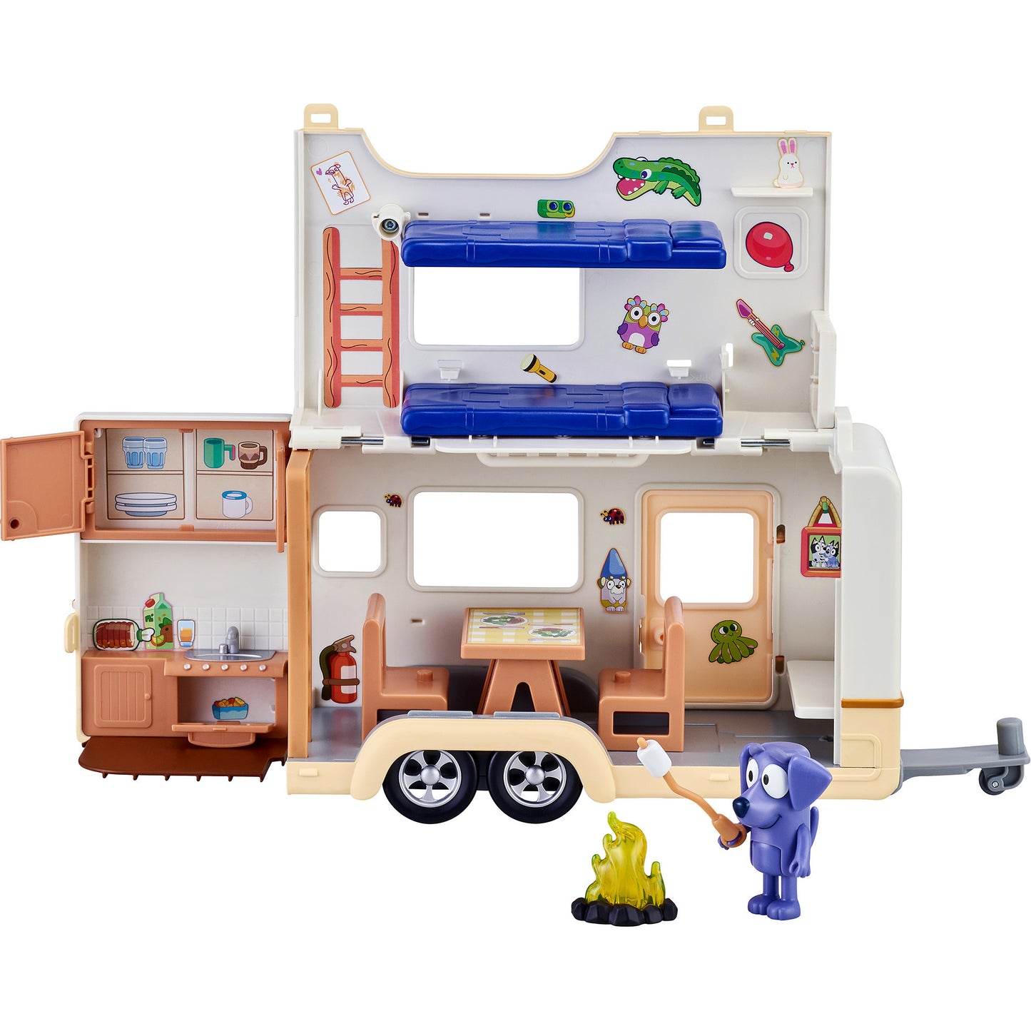 Bluey - Campervan-Spielset, Spielfahrzeug