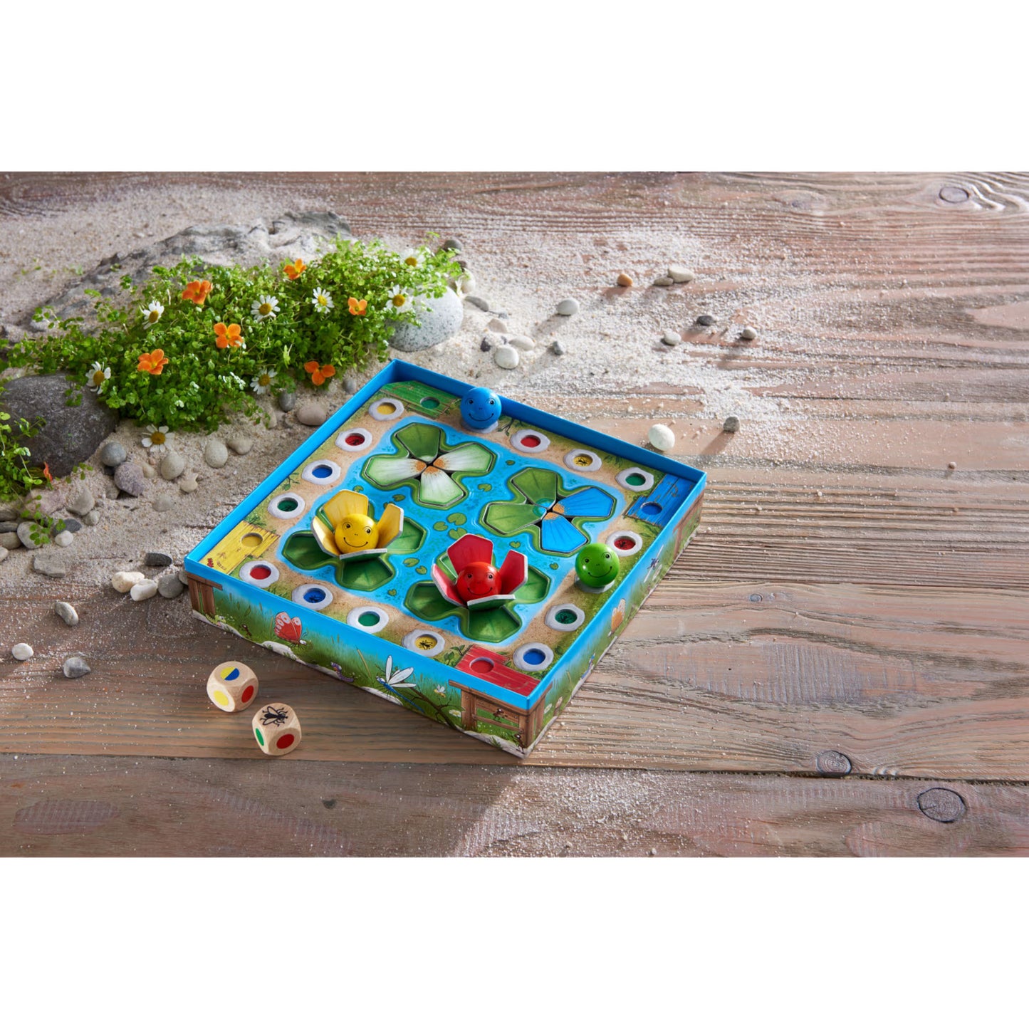 Wetthüpfen, Brettspiel