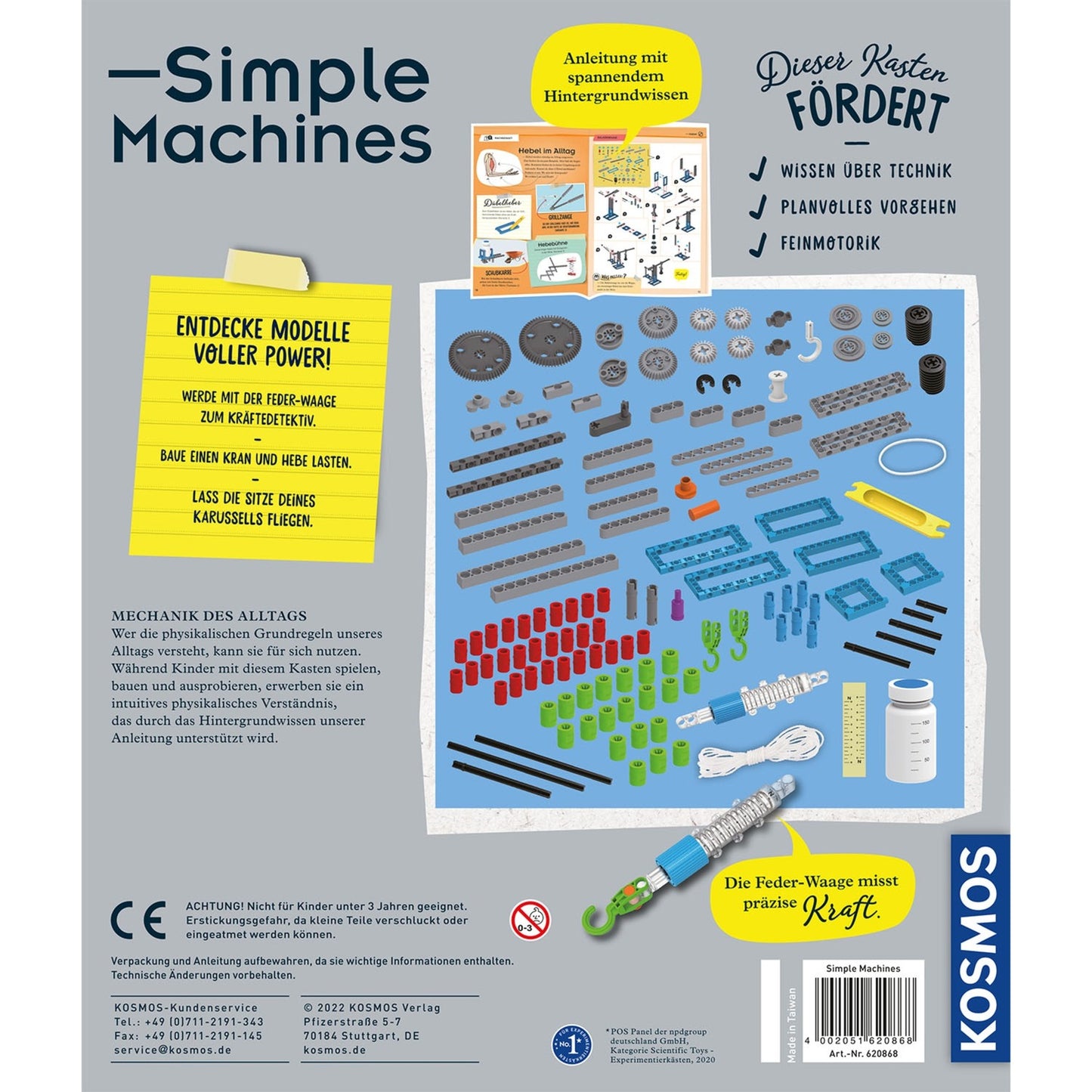 Kosmos Simple Machines (Lass die Physik für dich arbeiten!)