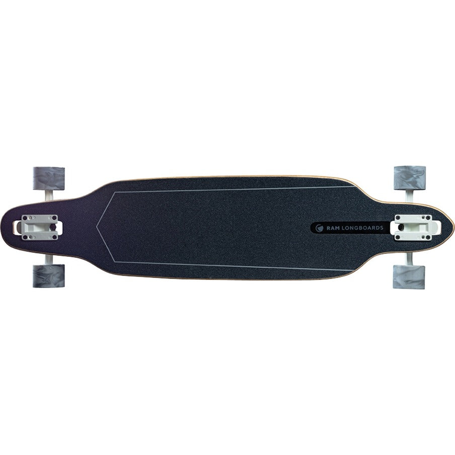 RAM Longboard Solitary Blanc de blanc (weiss/grau)