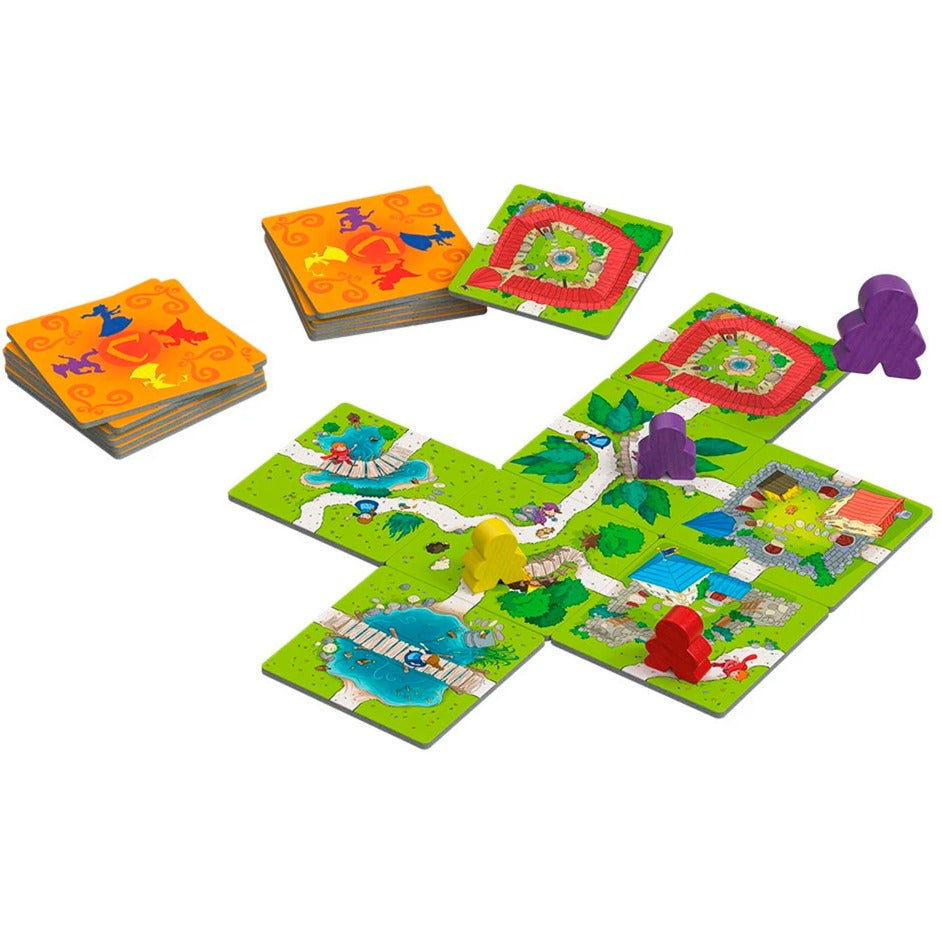 Asmodee Carcassonne Junior, Brettspiel