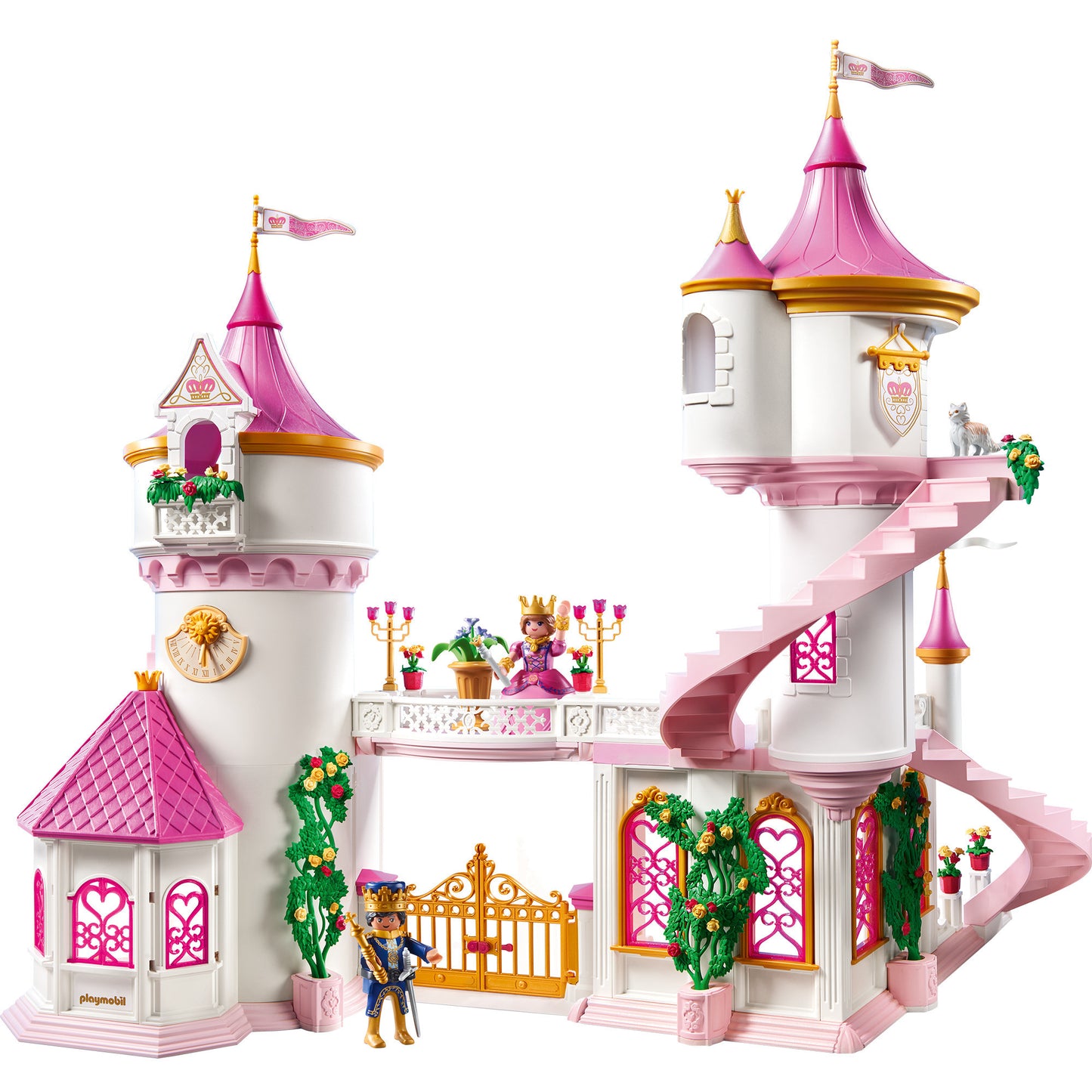 71845 Princess Magic Prinzessinnenschloss mit Königspaar, Konstruktionsspielzeug