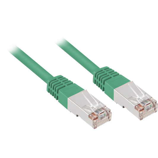 Sharkoon Patchkabel RJ45 Cat.5e SFTP (grün, 10 Meter)