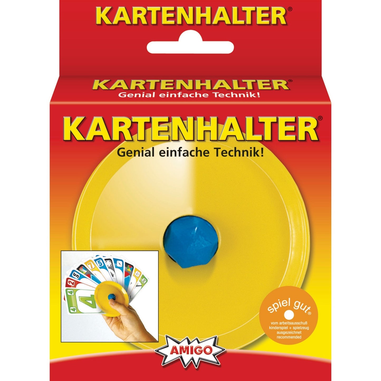 Amigo Kartenhalter (gelb)