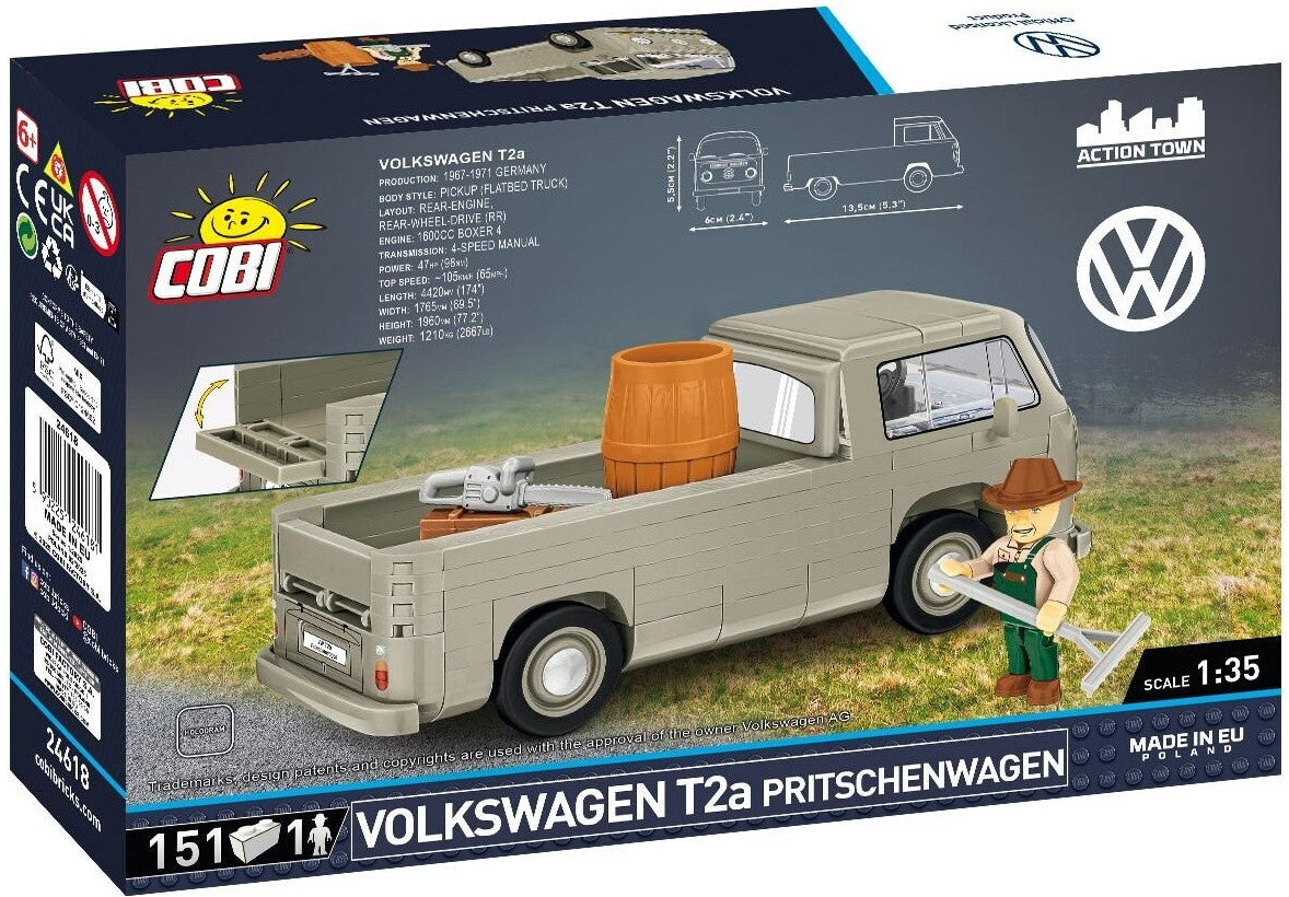 Volkswagen T2a Pritschenwagen, Konstruktionsspielzeug