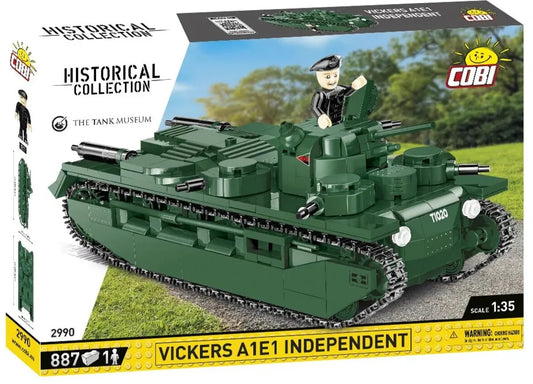 Vickers A1E1 Independent, Konstruktionsspielzeug