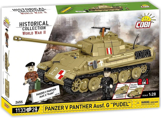 Panzer V Panther Ausf. G Pudel, Konstruktionsspielzeug