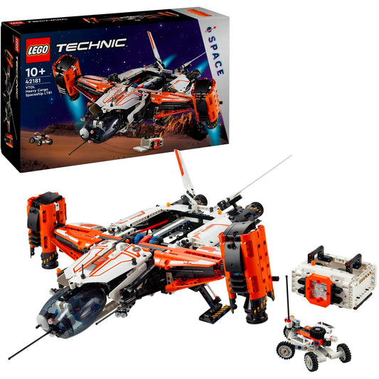 LEGO 42181 Technic VTOL Schwerlastraumfrachter LT81, Konstruktionsspielzeug