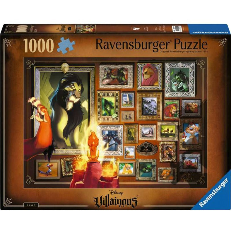 Ravensburger Puzzle Villainous: Scar (1000 Teile)