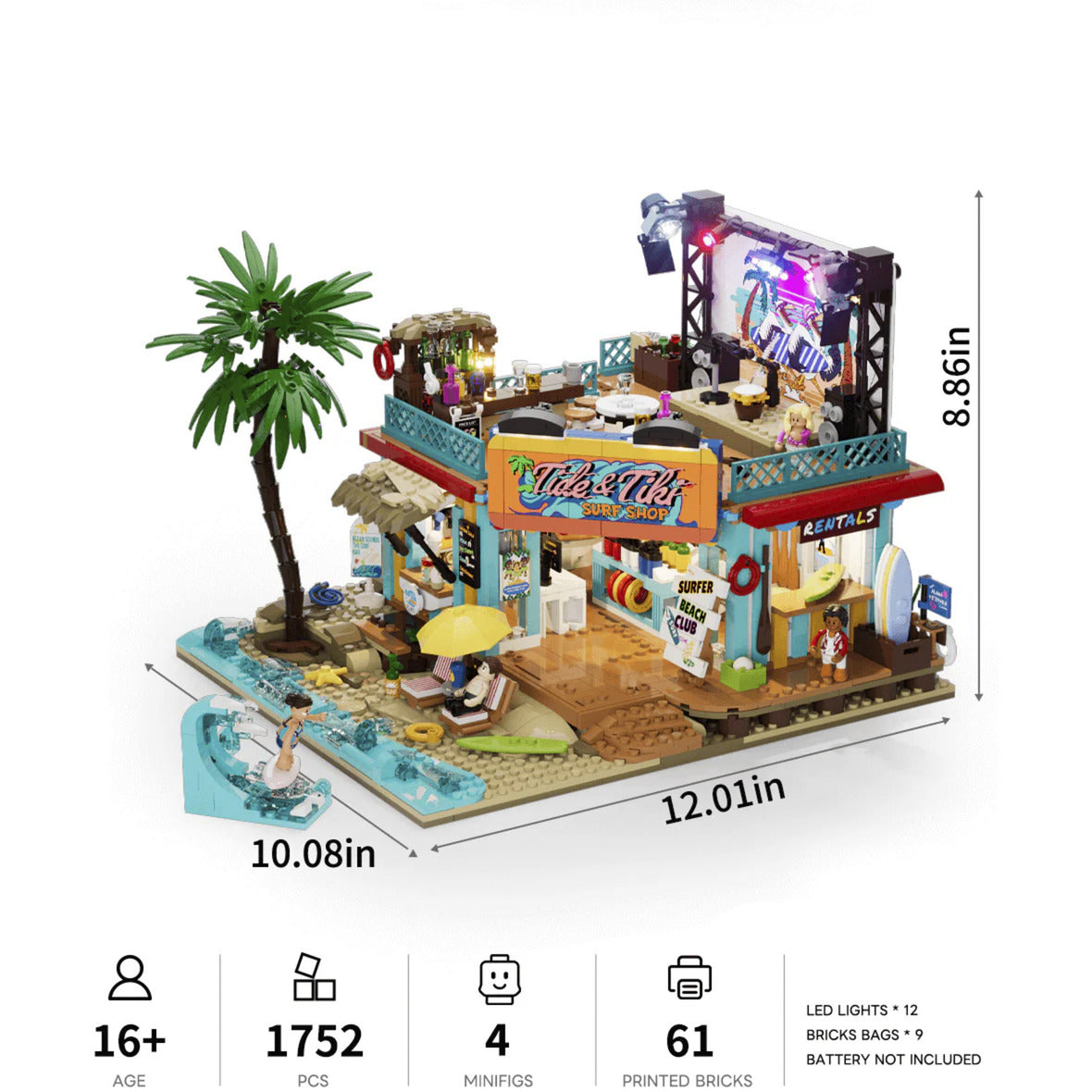 Surfshop, Konstruktionsspielzeug